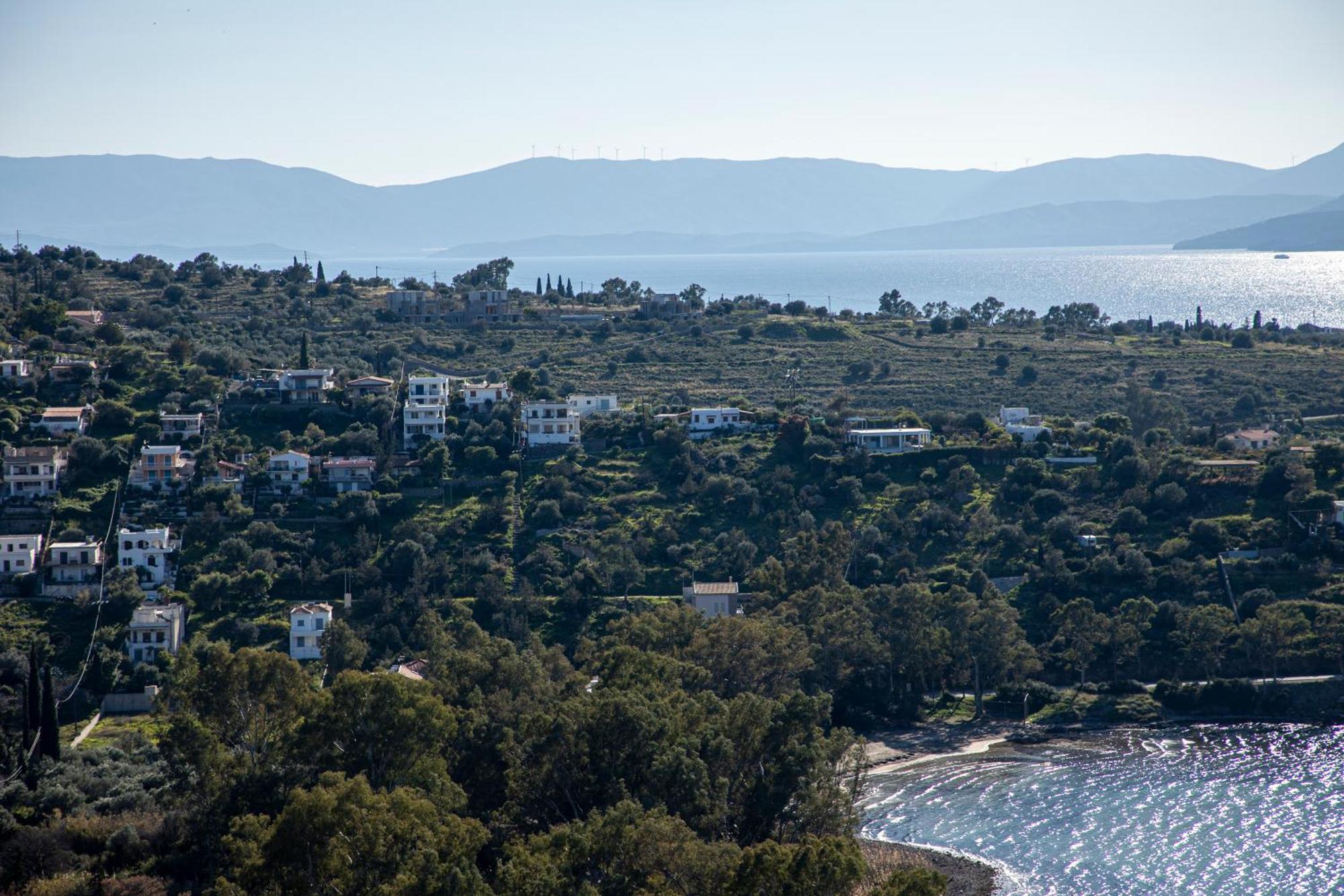 Aegina Sea View Villa Eginitissa Εξωτερικό φωτογραφία