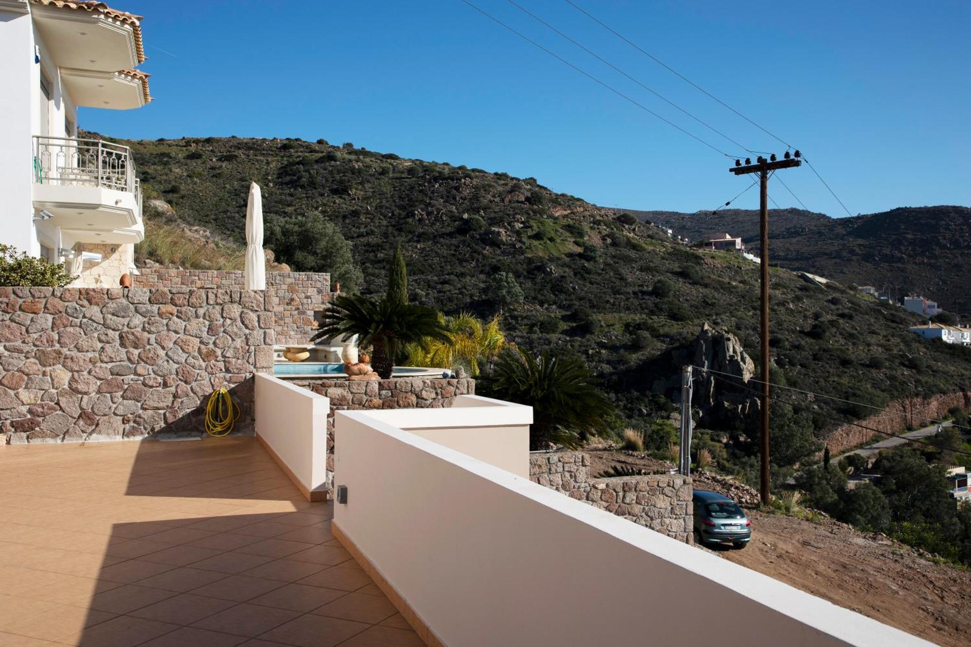 Aegina Sea View Villa Eginitissa Εξωτερικό φωτογραφία